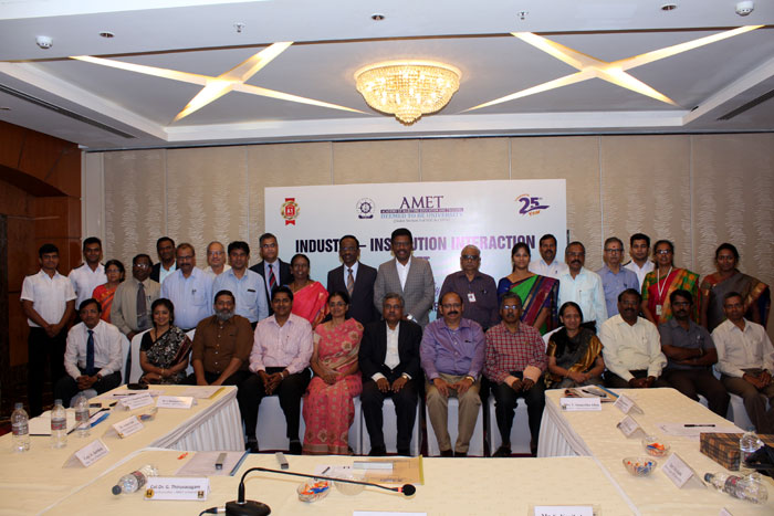 Industry Institution Interaction Meet organized by Industry Institution Collaboration Cell (IICC) at Hablis Hotel, Chennai, on 18 Jan 2018