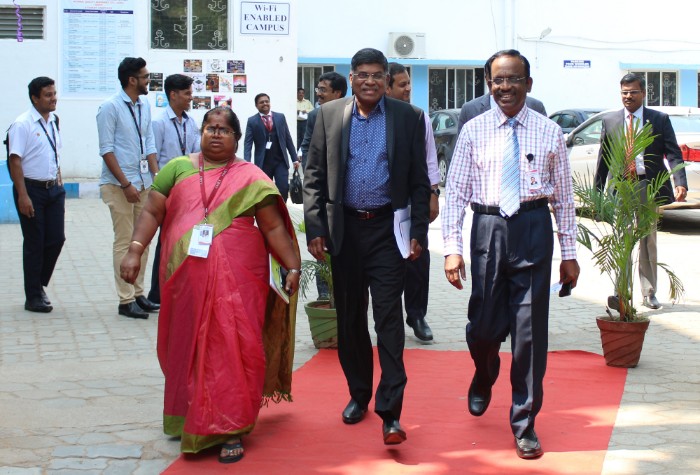 Petramet'18 Hydrocarbon Exploration & Production : Enhancing the Momentum held at Shri Janakiraman Auditorium organized by Dept. of Petroleum Engineering, on 20 Mar 2018