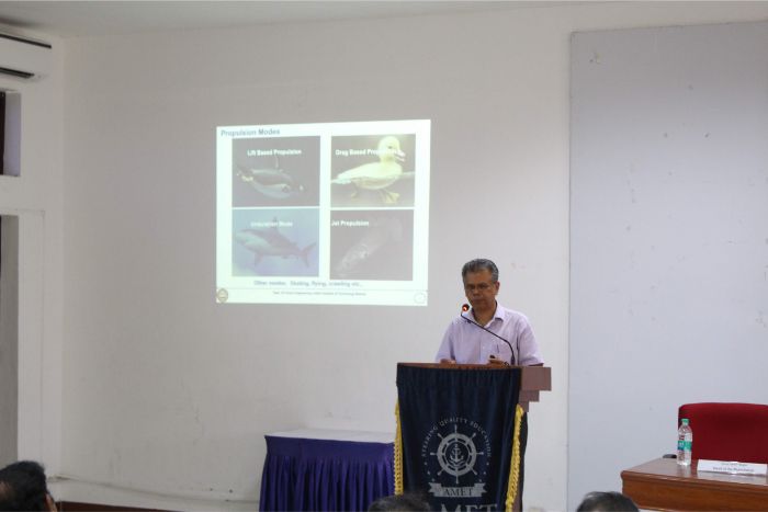 Department of Naval Architecture and Offshore Engineering organized an Inaugural function of Establishment of the Chair in the Name of Dr. A.P.J. Abdul Kalam held at Shri Janakiraman Auditorium, on 04 Apr 2019