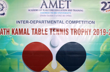 Inter-Departmental Competition, Sharath Kamal Table Tennis Trophy 2020, on 12 Feb 2020