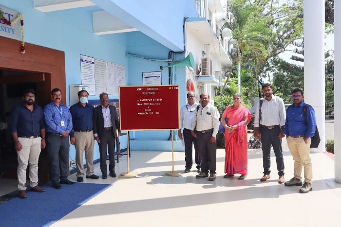 Mr.A.Karuppan Chetty, Head AMC Operations and Team of Norinco Pvt, Ltd, visited to recruit our students, on 23 May 2022